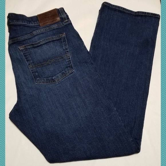 Lucky Brand Other - Lucky Brand Dark Wash 181 Relaxed Straight Jeans